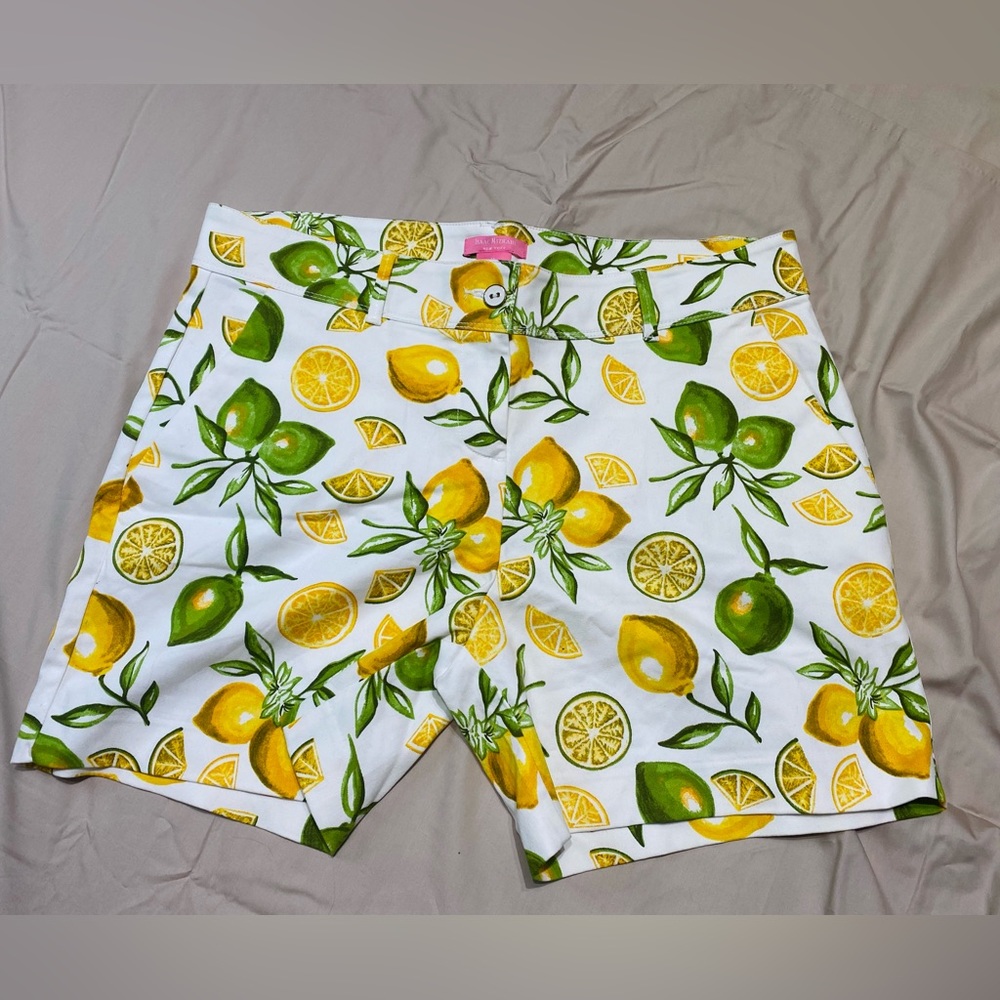 Isaac mizhari lemon lime shorts